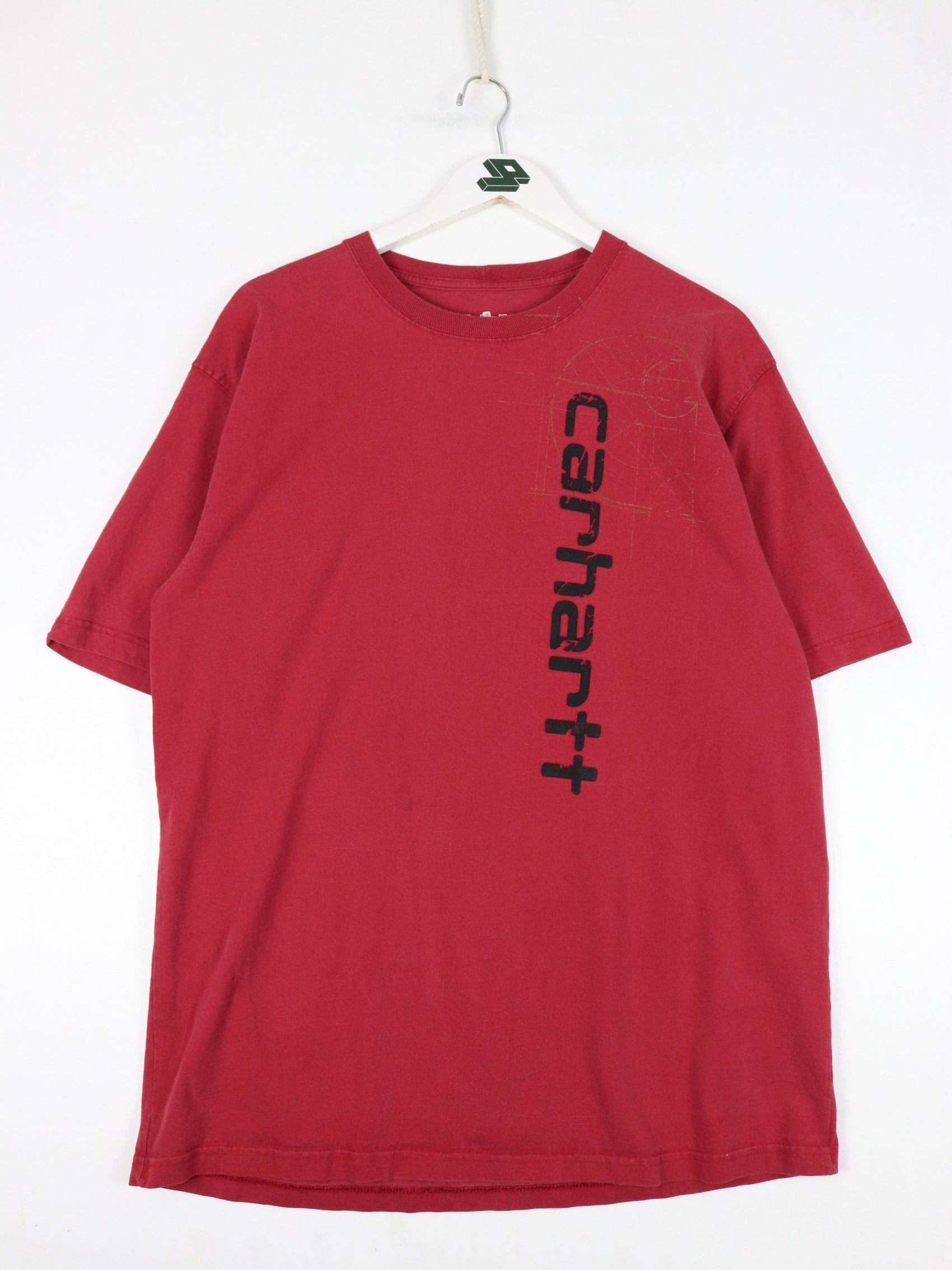 Carhartt T-Shirts & Tank Tops Carhartt T Shirt Mens Large Red