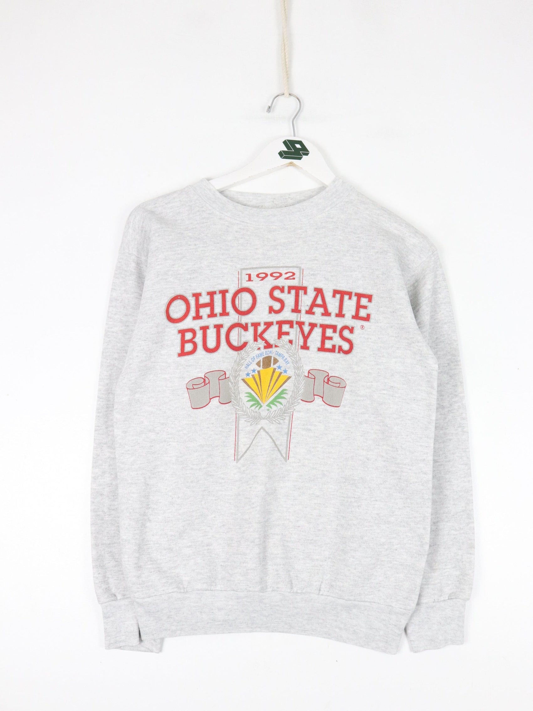 Collegiate Sweatshirts & Hoodies Vintage Ohio State Buckeyes Sweatshirt Fits Mens XS/S Grey College