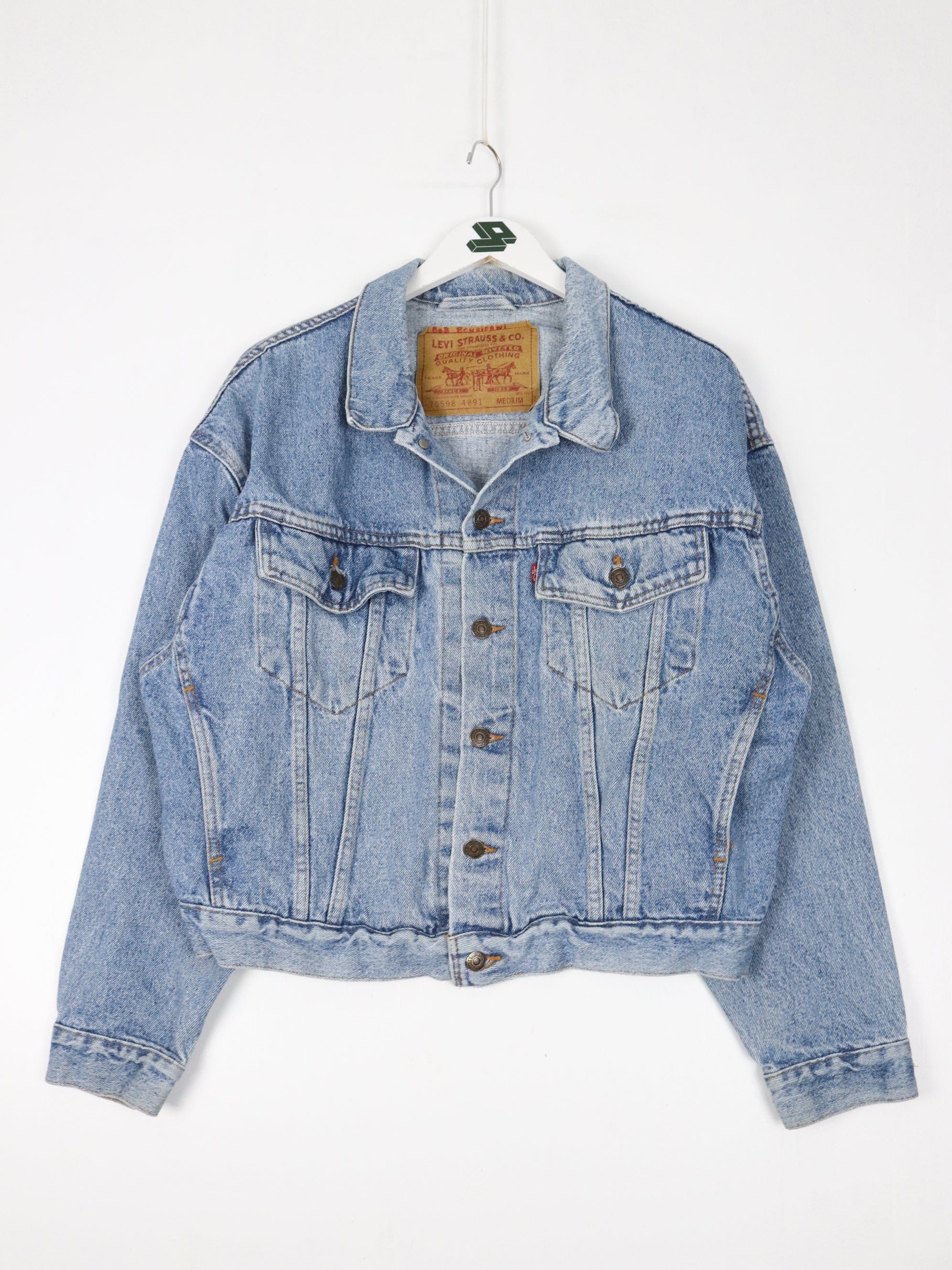 Vintage Levi Strauss Denim Jean Trucker Jacket 70598-4891 Medium