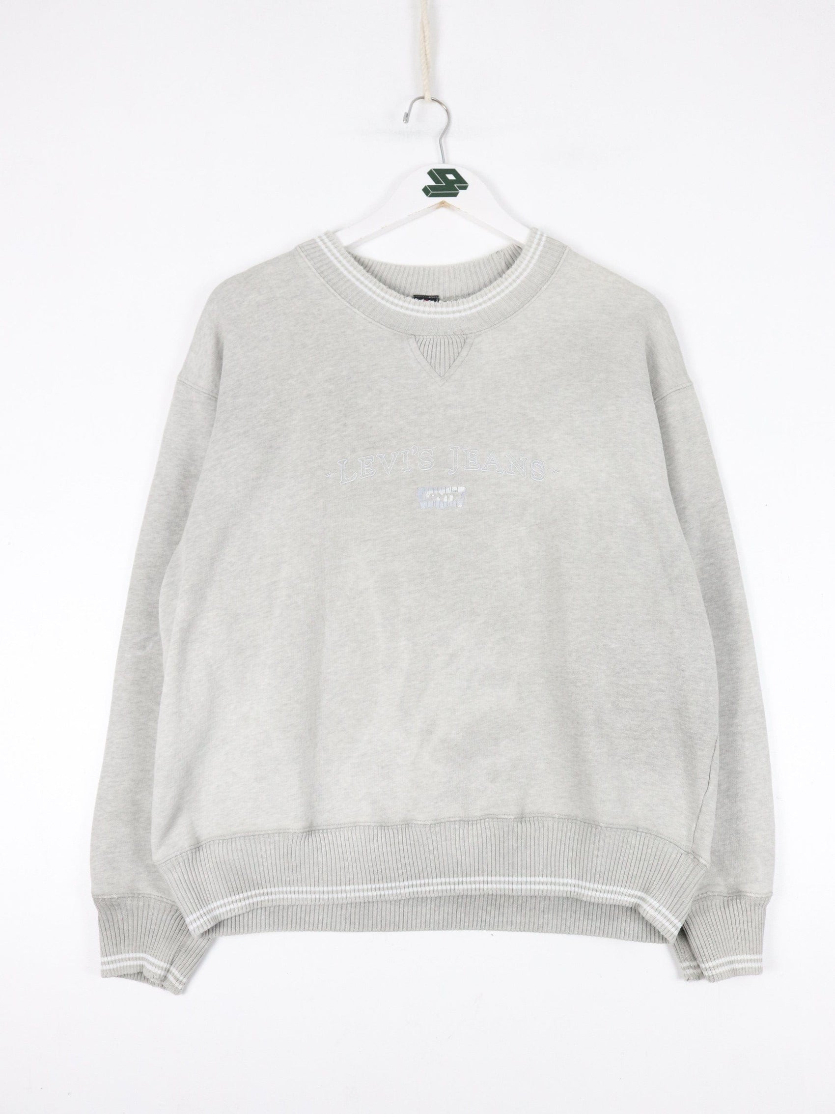 Levi's Sweatshirts & Hoodies Vintage Levi's Sweatshirt Fits Mens Medium Grey
