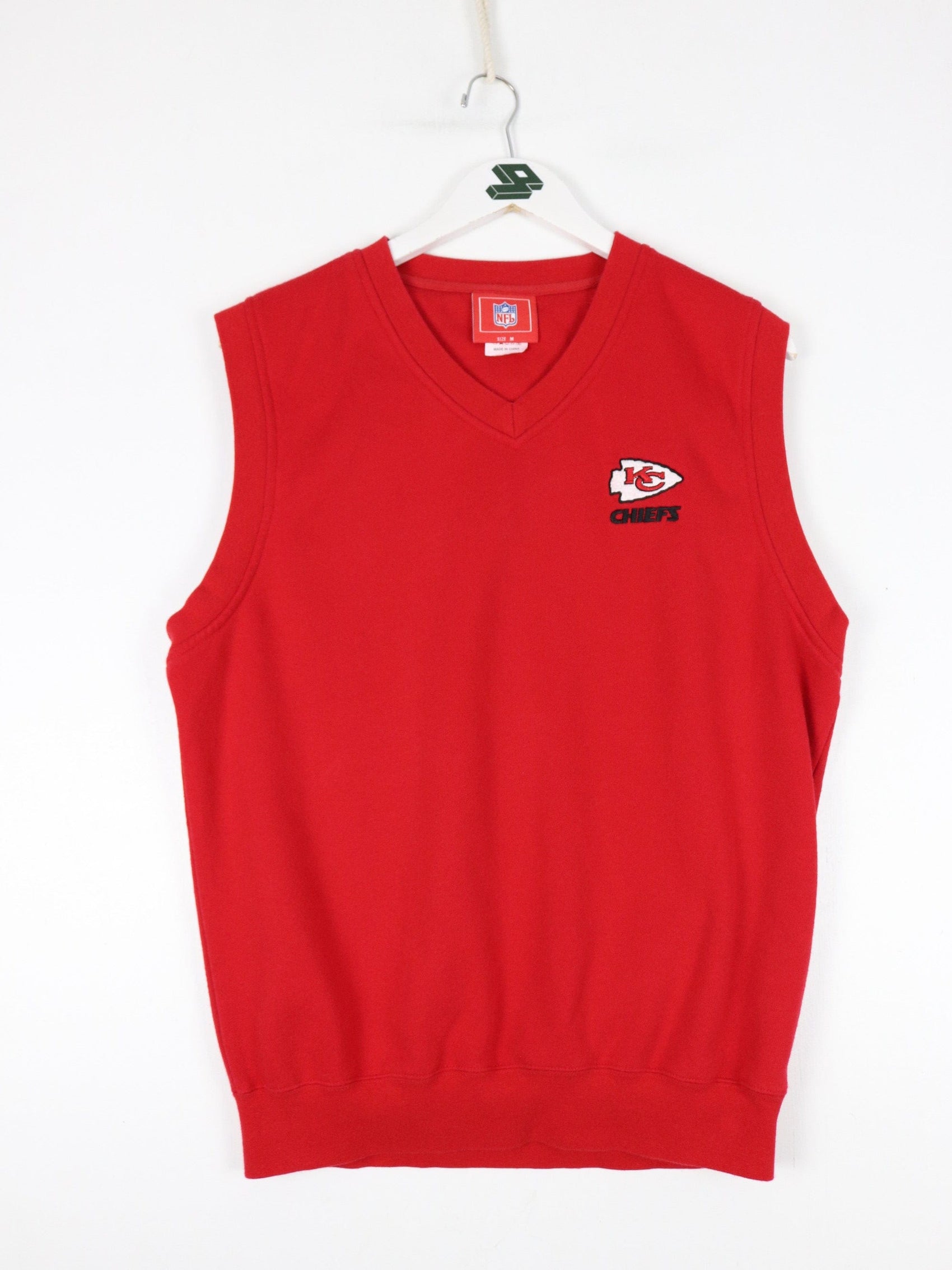 NFL Sweatshirts & Hoodies Kansas City Chiefs Vest Mens Medium Red NFL Sweatshirt