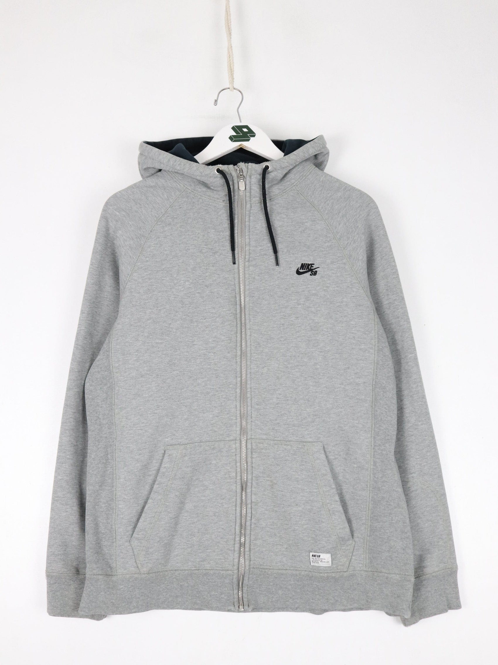 Nike Sweatshirts & Hoodies Nike SB Sweatshirt Mens Medium Grey Full Zip Hoodie