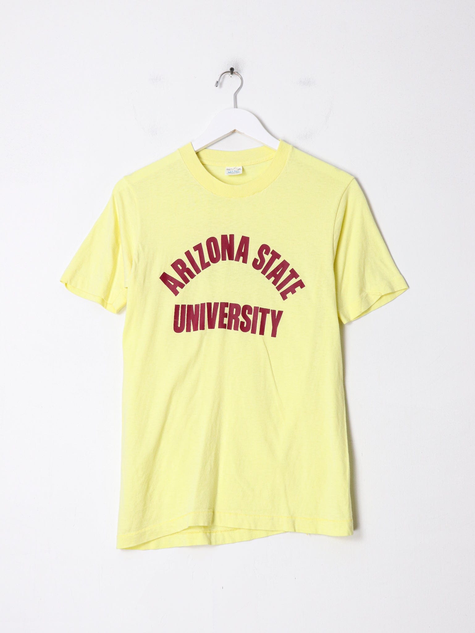 Vintage 80s Arizona State University T Shirt Size Medium Fits