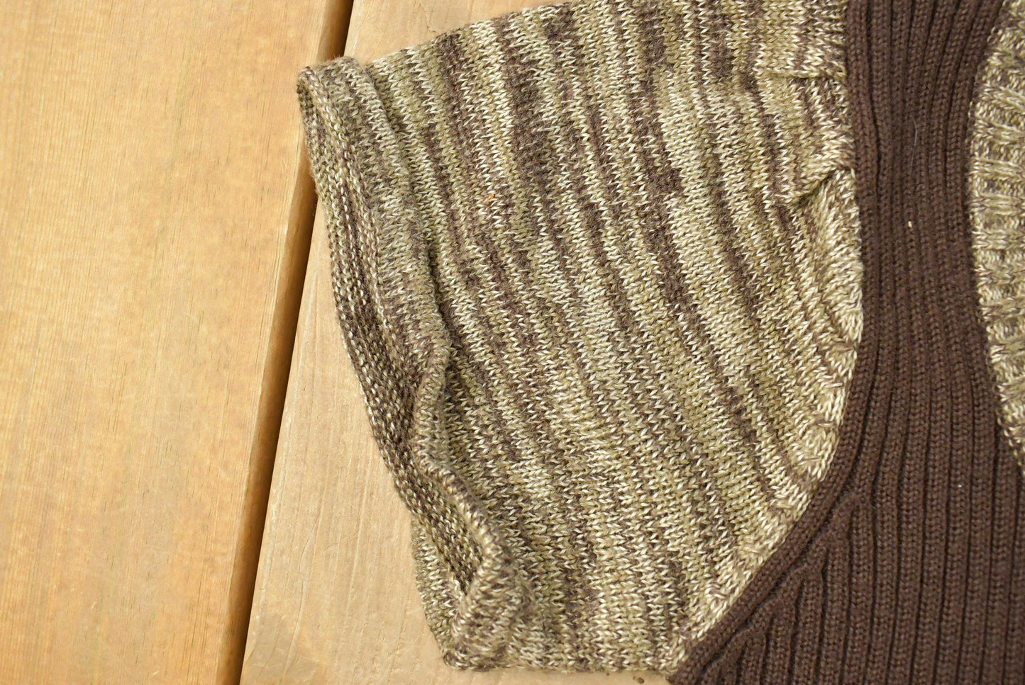 Vintage 1970s Nordic Pattern Knit Dress Women's S