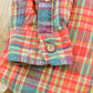 Vintage 1990s Boston Traders Plaid Flannel Button Up Shirt Men's M