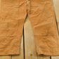 Vintage 2000s Carhartt Double Knee Canvas Bib Overalls Men's 50 x 29