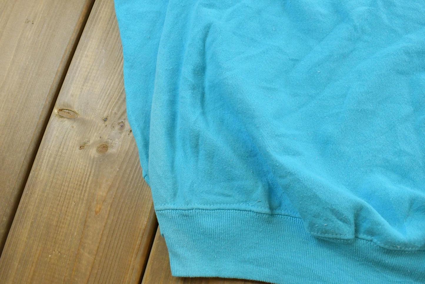 Vintage 1980s Hanes Wisconsin Love Raglan Crewneck Sweatshirt Men's S