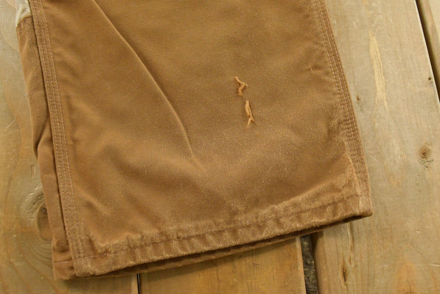 Vintage 2000s Carhartt Bushwhacker Double Knee Canvas Pants Men's 40 x 29