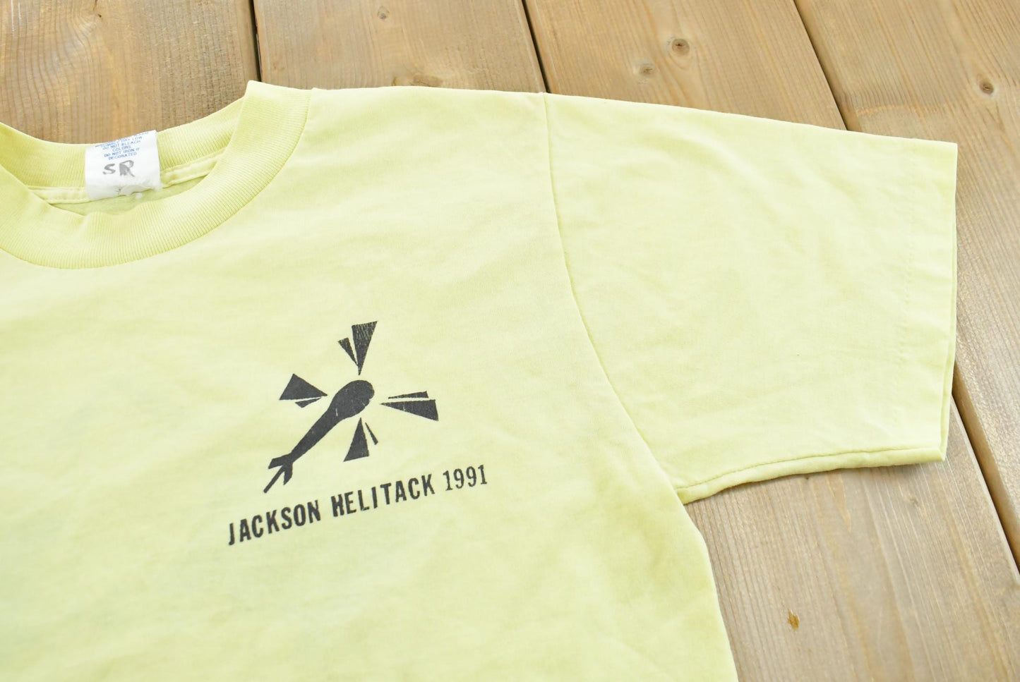 Vintage 1991 Jackson Helitack Fire Rescue T-Shirt Men's S