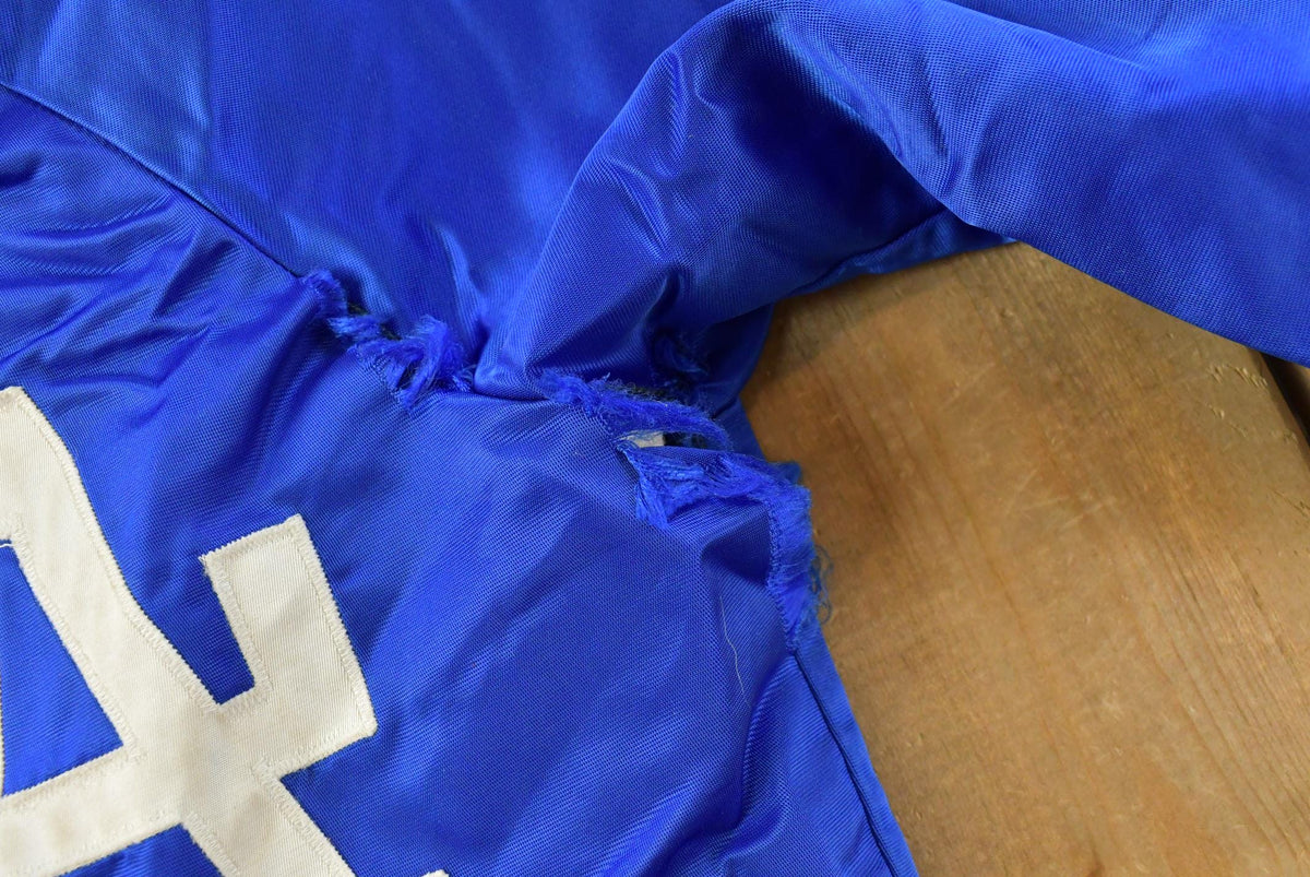 Vintage 1980s Pyramid Los Angeles Dodgers MLB Satin Bomber Youth M