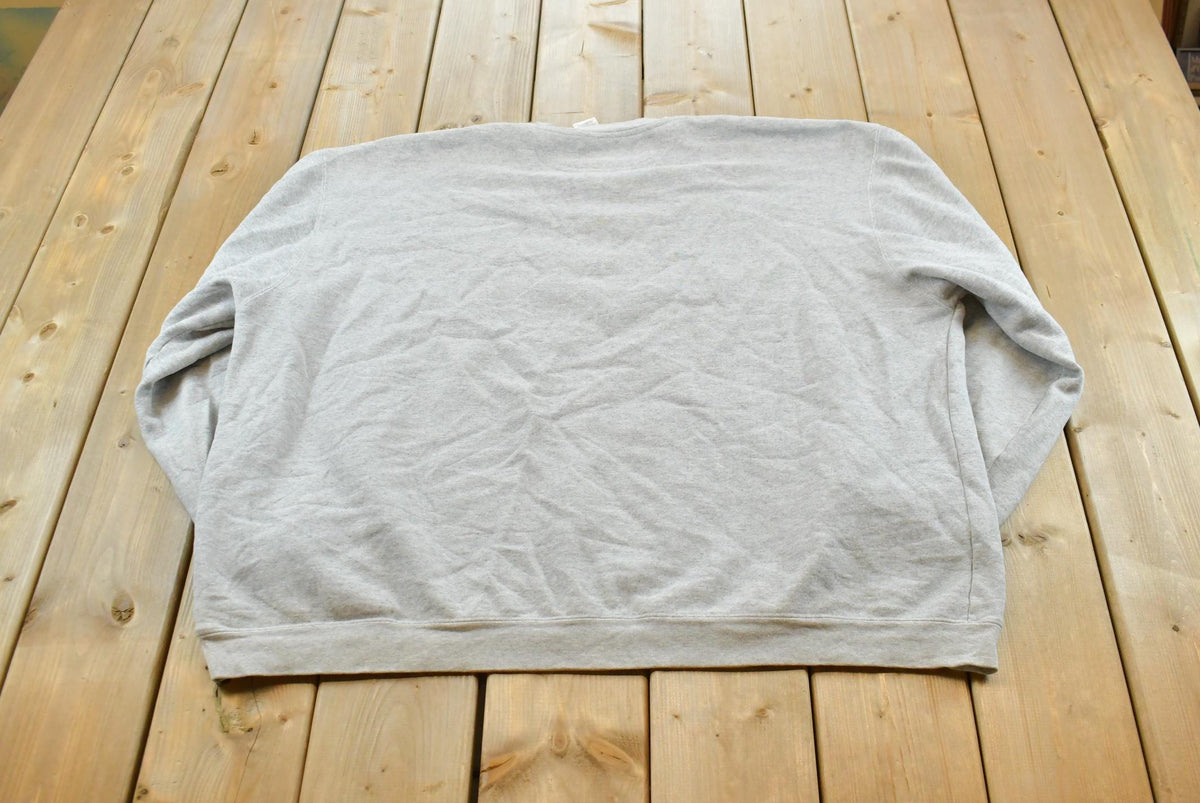 Vintage 2000s Reebok Minnesota Vikings Embroidered Crewneck Sweatshirt Men's 2XL / Y2K NFL Football / Sportswear / 00s Streetwear
