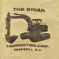 Vintage 1980's Briar Contracting Construction T-Shirt Mens M