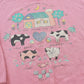 Vintage 1990s Gopher Sport Cow Sheep Pig Friendship Farm Crewneck Sweatshirt Women's L / Made In USA / 90s Nature Animal Outdoors