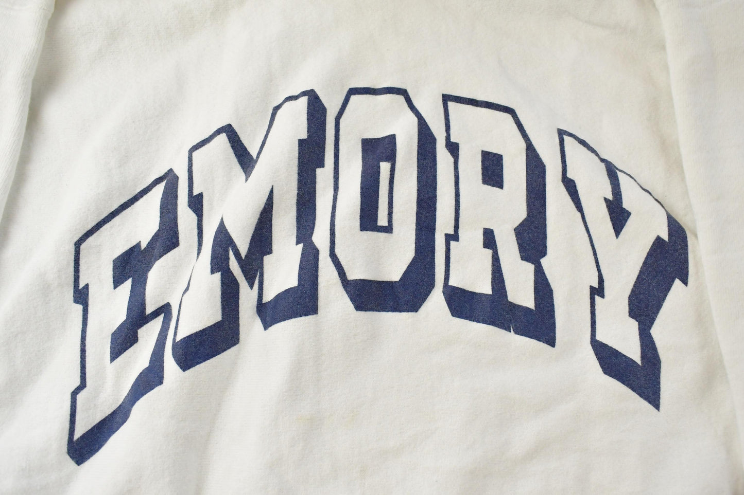 Vintage 1990s Emory University Champion Reverse Weave Hoodie Sweatshirt Men's XL