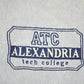 Vintage 1990s Alexandria Tech College Crewneck Sweatshirt Men's L
