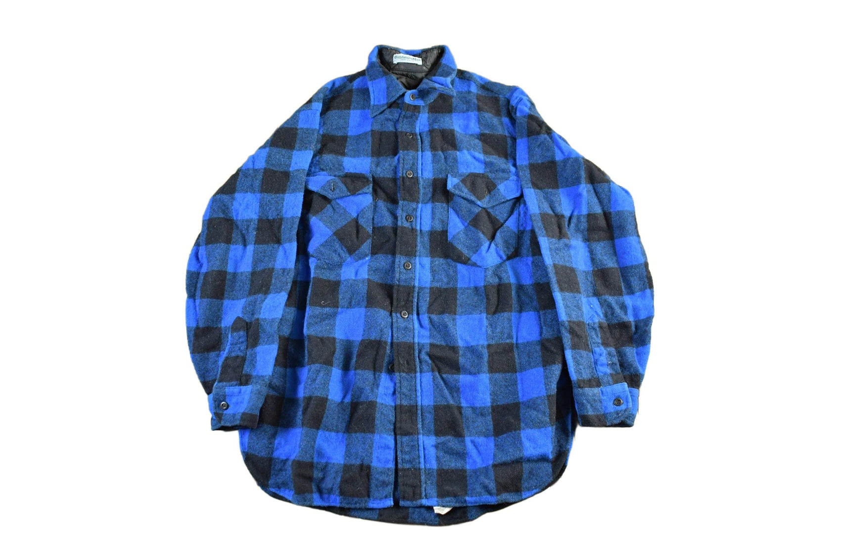 Vintage 1970s Pendleton Wool Flannel Shirt Jacket Men's Large