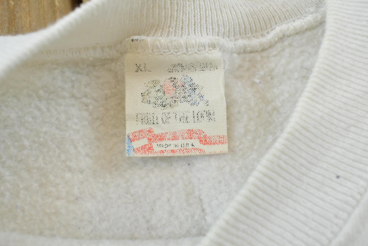 Vintage 1990s Bob Evans Brunch Restaurant Promotional Souvenir Raglan Crewneck Sweatshirt Men's L