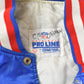 Vintage 1980s New England Patriots NFL Satin Snap Button Bomber Jacket Men's Medium