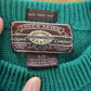 Vintage 1990s Check Mark Championship Grip Golf Embroidered Knit Sweater Men's XL