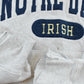 Vintage 1990s Thrashed Notre Dame Fighting Irish Champion Collegiate Hoodie / Embroidered / NCAA Sweatshirt / Sportswear / Americana