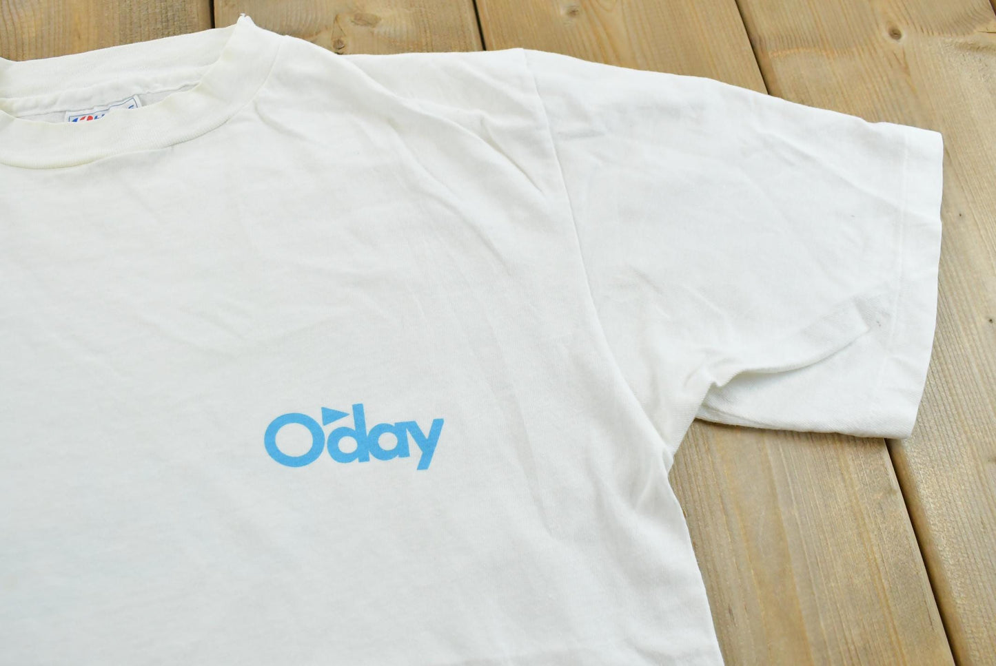 Vintage 1990s Oday Sailboat Souvenir Promotional Ocean T-Shirt Men's M