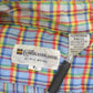 Vintage 1960s Cumberland Flannel Check Button Up Shirt Men's Medium