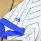 Vintage 1990s Chicago Cubs Majestic Pinstripe Ringer T-Shirt Mens M