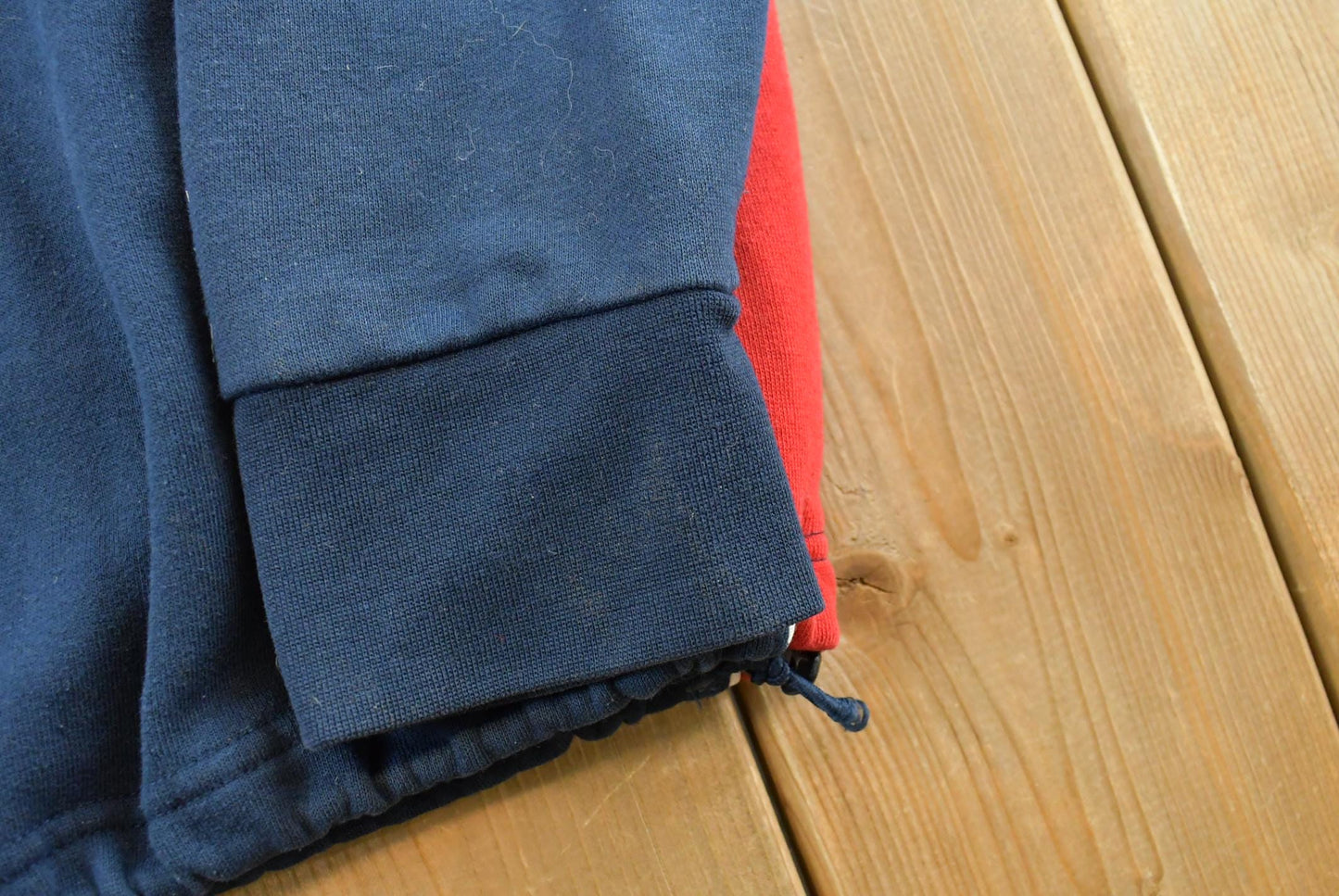 Vintage 1990s England Rugby Quarter Zip Collared Pullover Sweatshirt Mens M