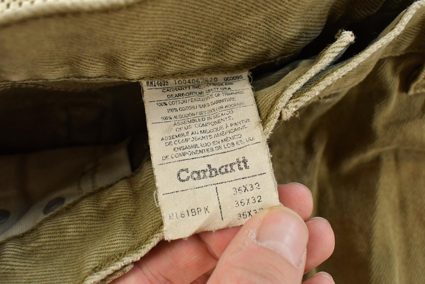 Vintage 2000s Carhartt Denim Work Jeans Men's 34 x 30