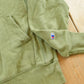 Vintage 2000s Champion Reverse Weave Green Blank Hoodie Sweatshirt Men's S