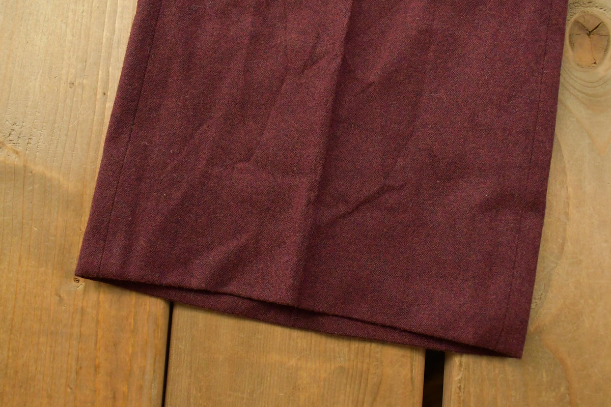 Vintage 1980s Daniel Hechter Wool Pants Men's 31 x 30