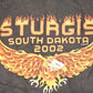 Vintage 2002 Harley Davidson Motorcycles Biker Sturgis Sleeveless T-Shirt Men's L