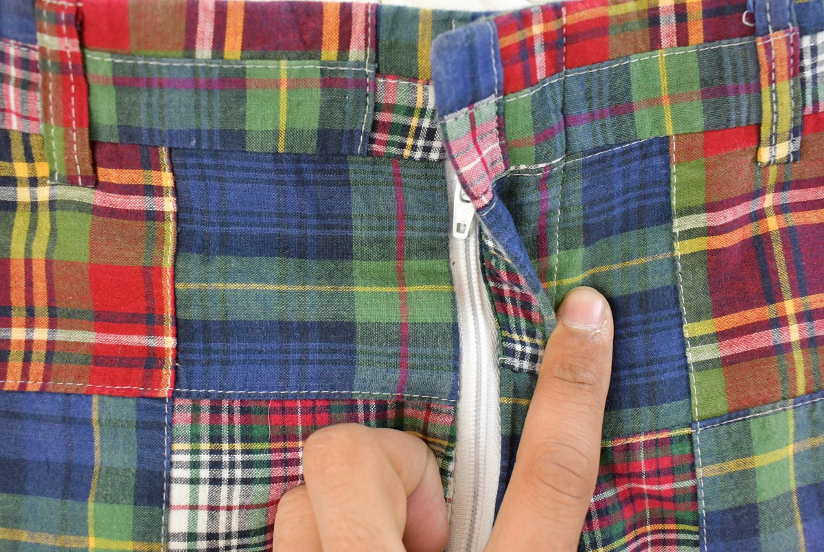 Vintage 1990s Mark Fore & Strike Madras Plaid Golf Pants Men's 36 x 24.5