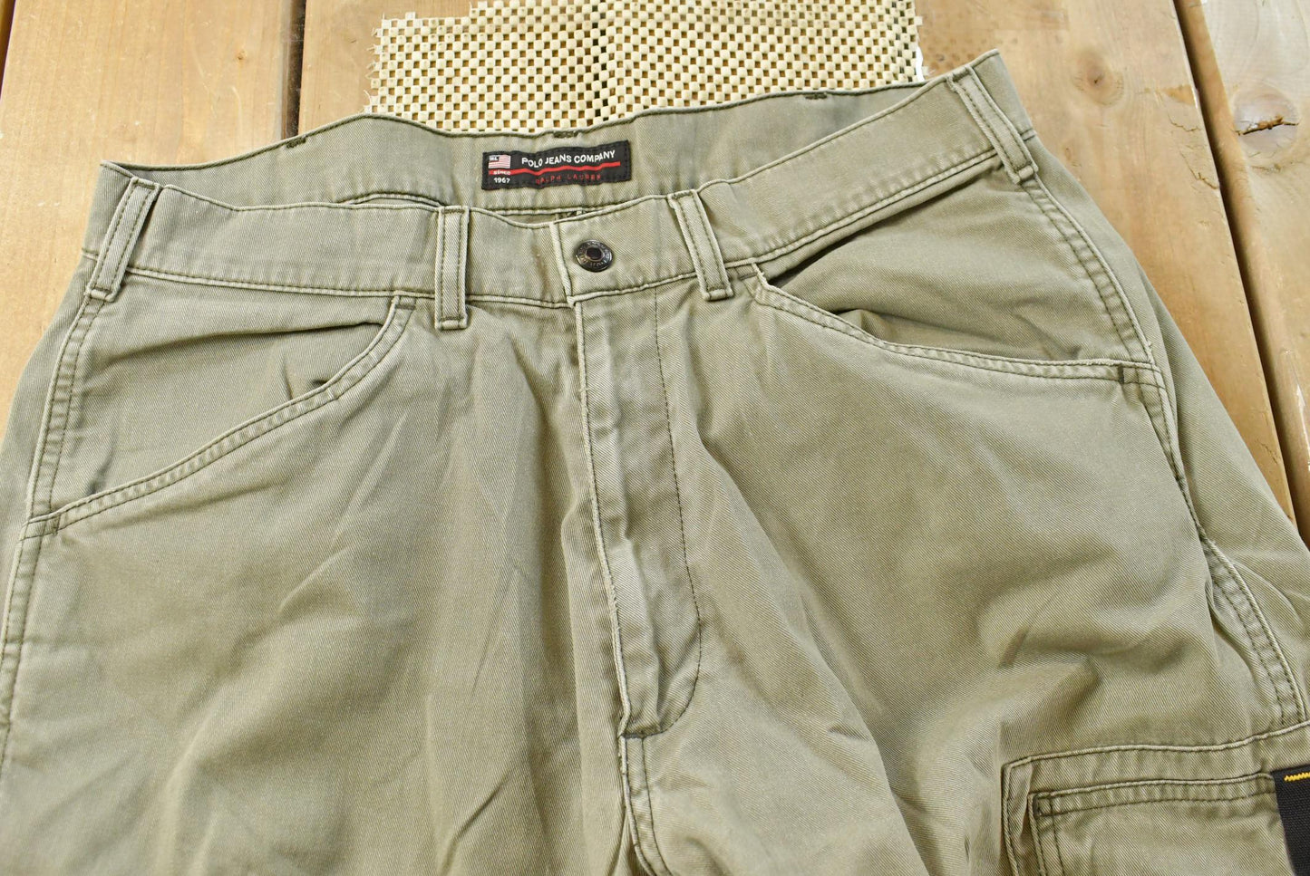 Vintage Y2K Ralph Lauren Polo Jeans Company Cargo Pants Men's 33 x 26.5