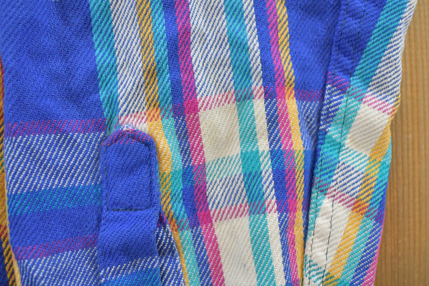 Vintage 1990s Mighty-Mac Plaid Flannel Button Up Shirt Men's XL