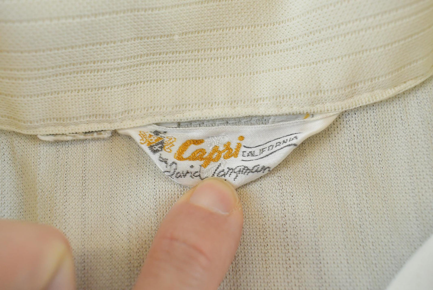 True Vintage 1970s Capri Short Sleeve Button Up Shirt Men's L