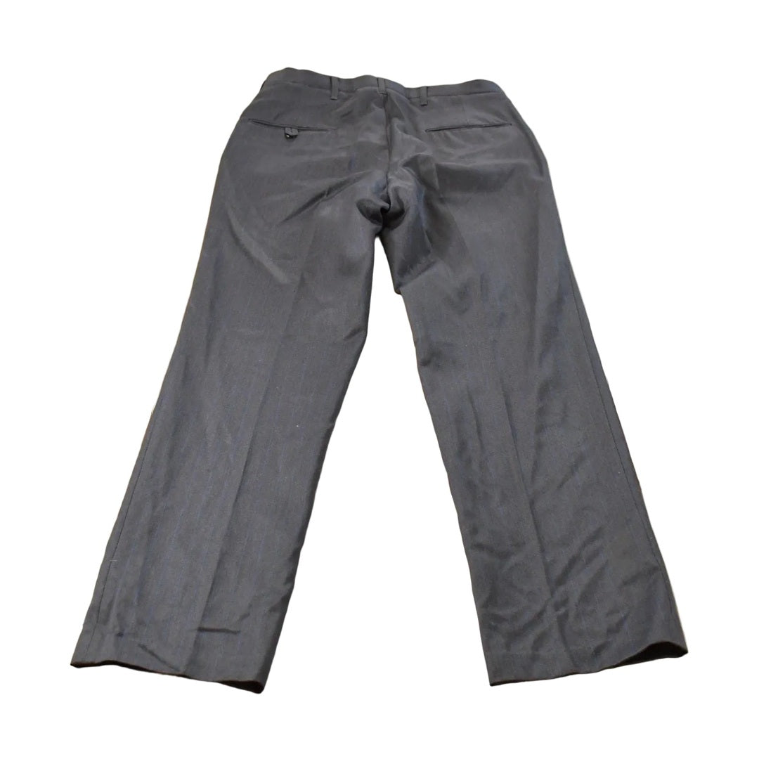 Vintage 1960s Pleated Pinstripe Trousers Men's 31 x 31
