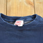Vintage 1990s BVD Blank Navy Blue Crewneck Sweatshirt Men's L