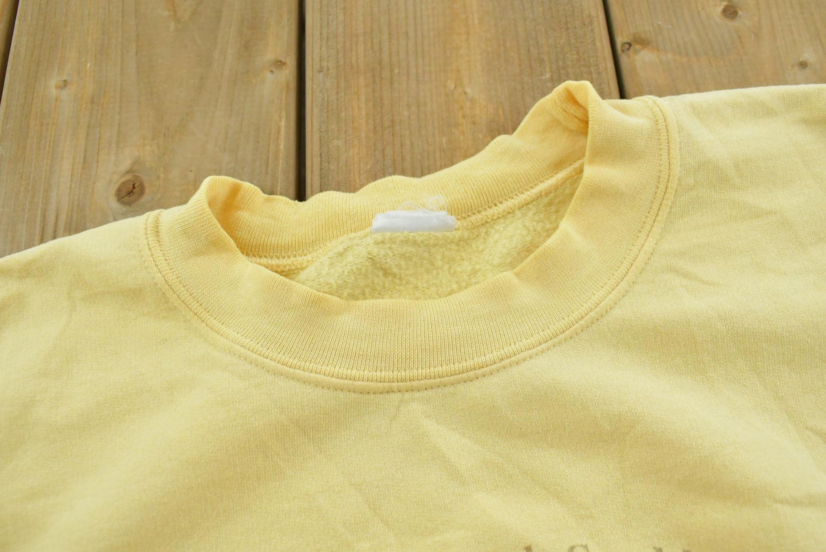 Vintage 1990s Sault Ste Marie Soo Locks Crewneck Sweatshirt Men's L
