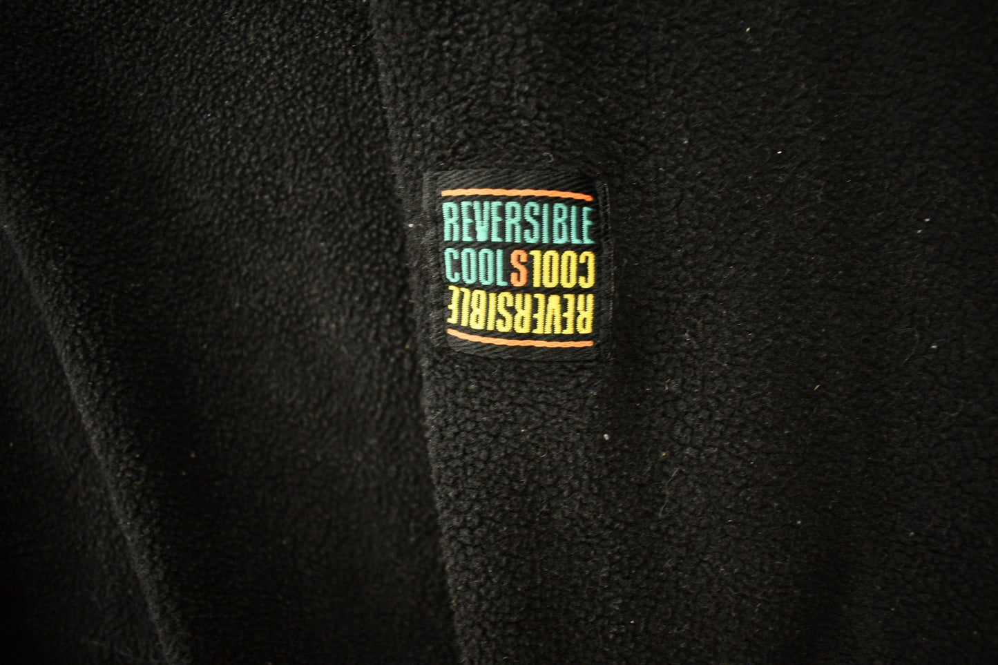 Vintage 1990s Banff Designs Reversible Quarter Zip Fleece Sweater Men's Medium