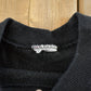 Vintage 1990s Halloween Pumpkin Raglan Crewneck Sweatshirt Men's M-L