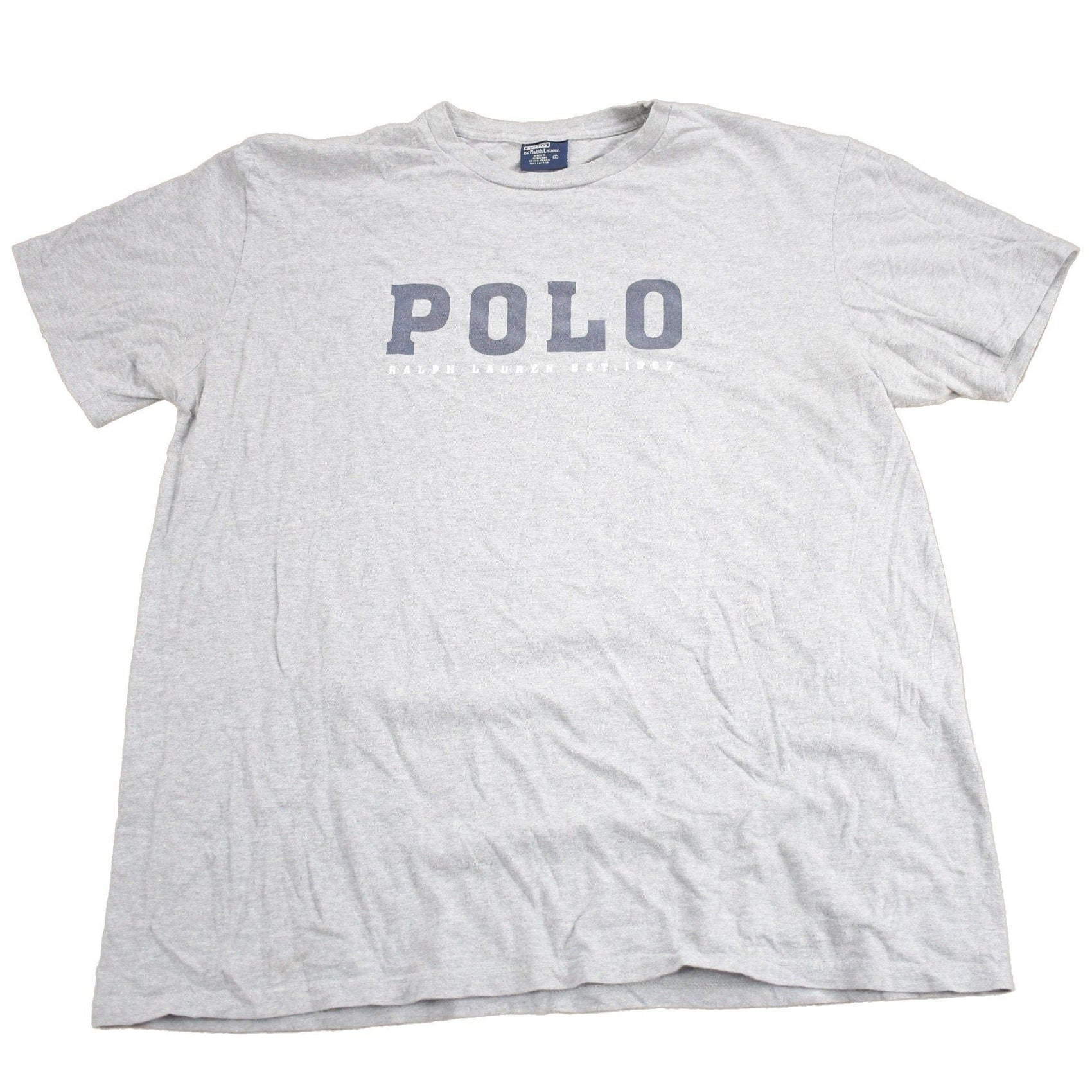 Vintage 1990s Polo Ralph Lauren Graphic T-Shirt Men's Large