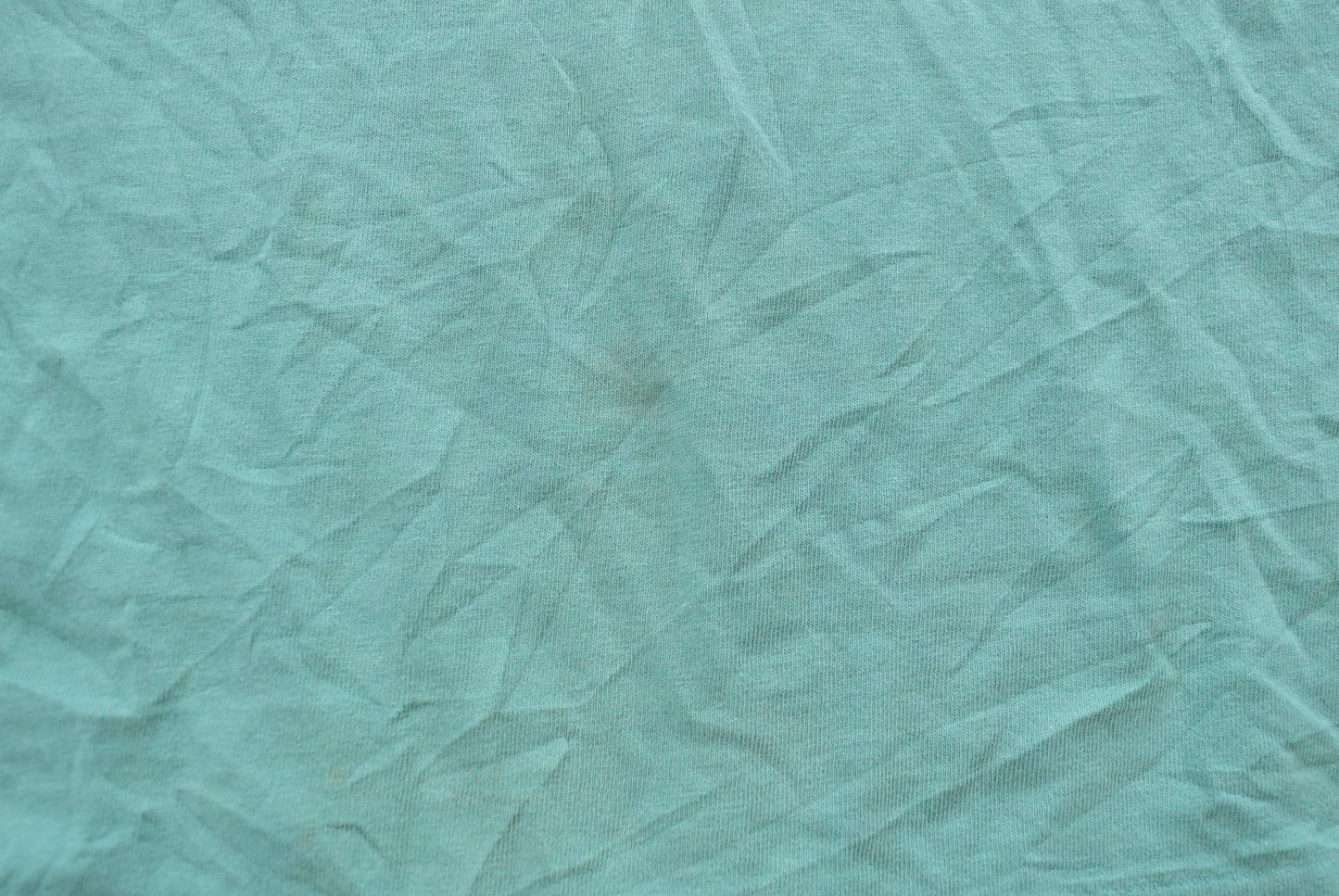 Vintage 1990s Hanes Her Way Teal Blank T-Shirt Men's L