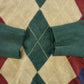 Vintage 1990s Argyle Knit V-Neck Pullover Sweater Men's L