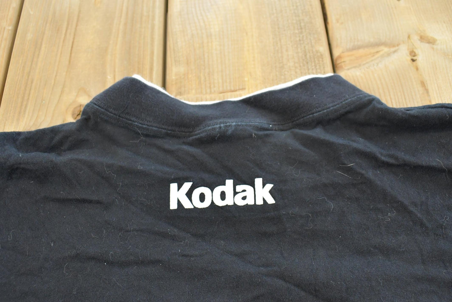 Vintage 1997 Kodak Photography Black White Promo T-Shirt Single Stitch Mens XL