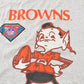 Vintage 1990s Cleveland Browns Nutmeg Mills NFL T Shirt Men's XL