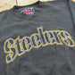 Vintage 1990s Pittsburgh Steelers Embroidered NFL Crewneck Sweatshirt Men's XL