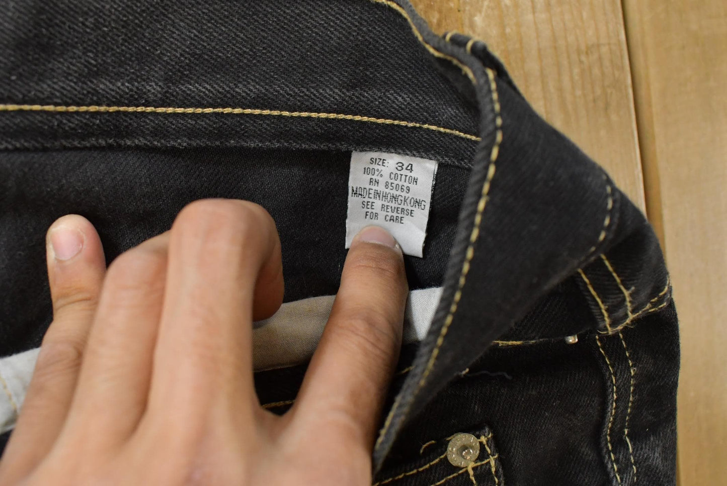 Vintage Y2K Paco Baggy Denim Jeans Men's 34 x 32