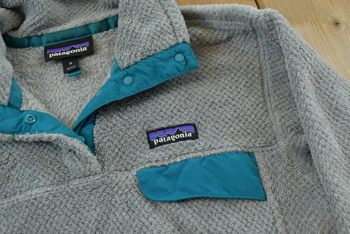 Vintage 2000s Patagonia Fleece Snap T Sweater Women's S