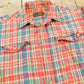 Vintage 1990s Boston Traders Plaid Flannel Button Up Shirt Men's M